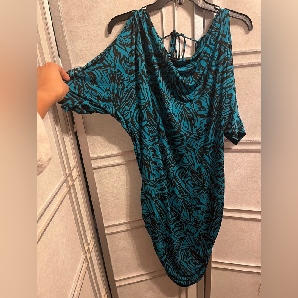 Sexy Zebra Printed Midi Dress